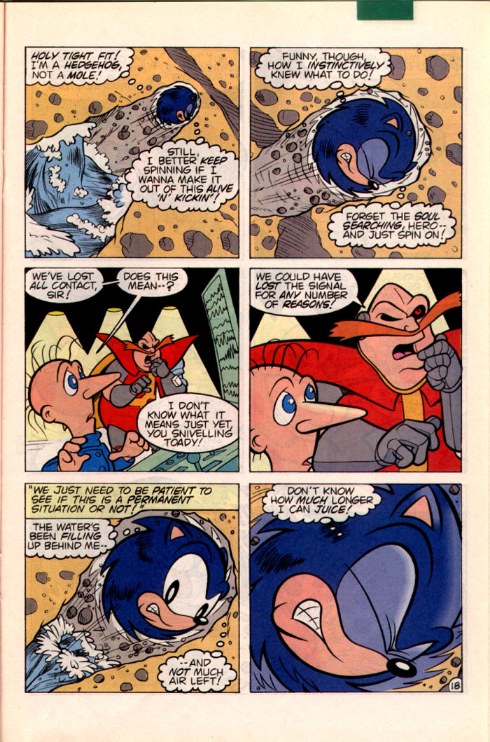Sonic - Archie Adventure Series October 1995 Page 18